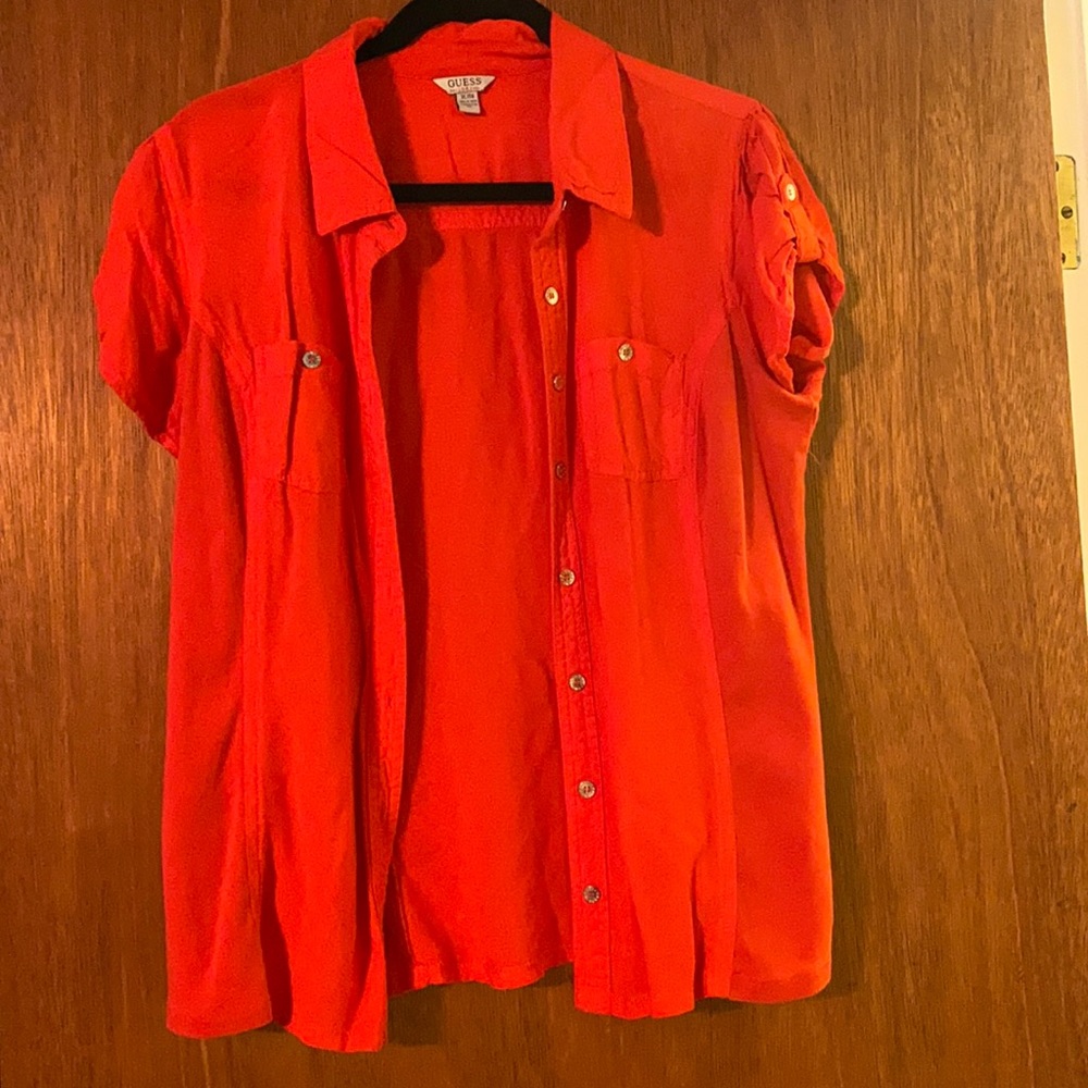 Guess Button Down Tee - image 1